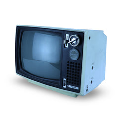 Vintage York 12" black and white TV