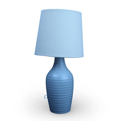 Grey Stoneware Table Lamp
