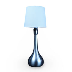 Rounded Metallic Table Lamp