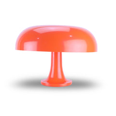 Orange Mushroom Domed Table Lamp