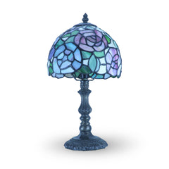 Rose Tiffany Shade Table Lamp