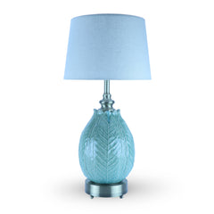 Green Ceramic Cabbage Table Lamp