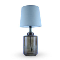 Brown Glass Table Lamp