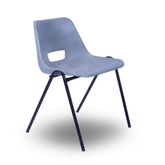 Grey Plastic Bucket Chair