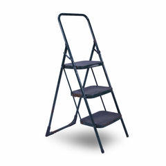 Three Tread Metal Step Ladder