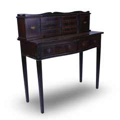 Mahogany Leather Topped Sideboard 