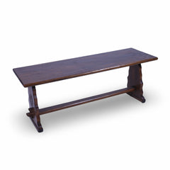 Carved Wooden Bench