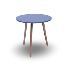Grey Topped Wooden Side Table