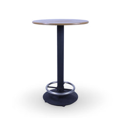 Wooden Topped Bar Table