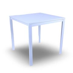 White Ikea Square Table