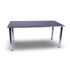 Chrome Legged Office Table