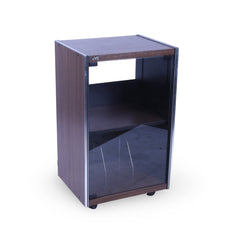 Glass Doored Mobile Media Unit