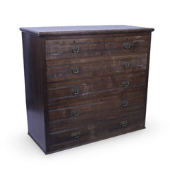 Weathered Chest of Six Drawers 
