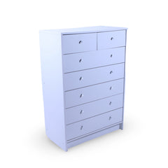 White Laminate Chest of Drawers