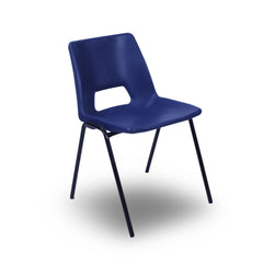Blue Plastic Bucket Chair