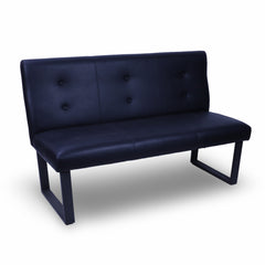 Black Faux-Leather Seat