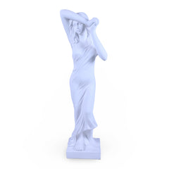 Plaster Shy Maiden Statue