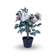 Artificial Pink Rose Plant