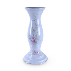 Ceramic Floral Pedestal 