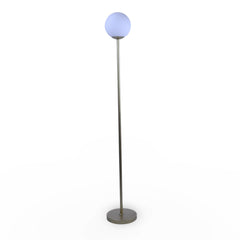 Gold Globe Shade Floor Lamp