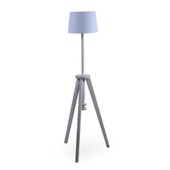 Wooden Tripod Floor Lamp